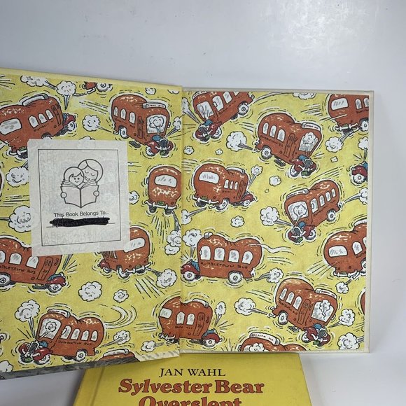 Parents Magazine Press Books Lot of 3 1980s Sylvester Bear Giggle Book - Picture 3 of 6